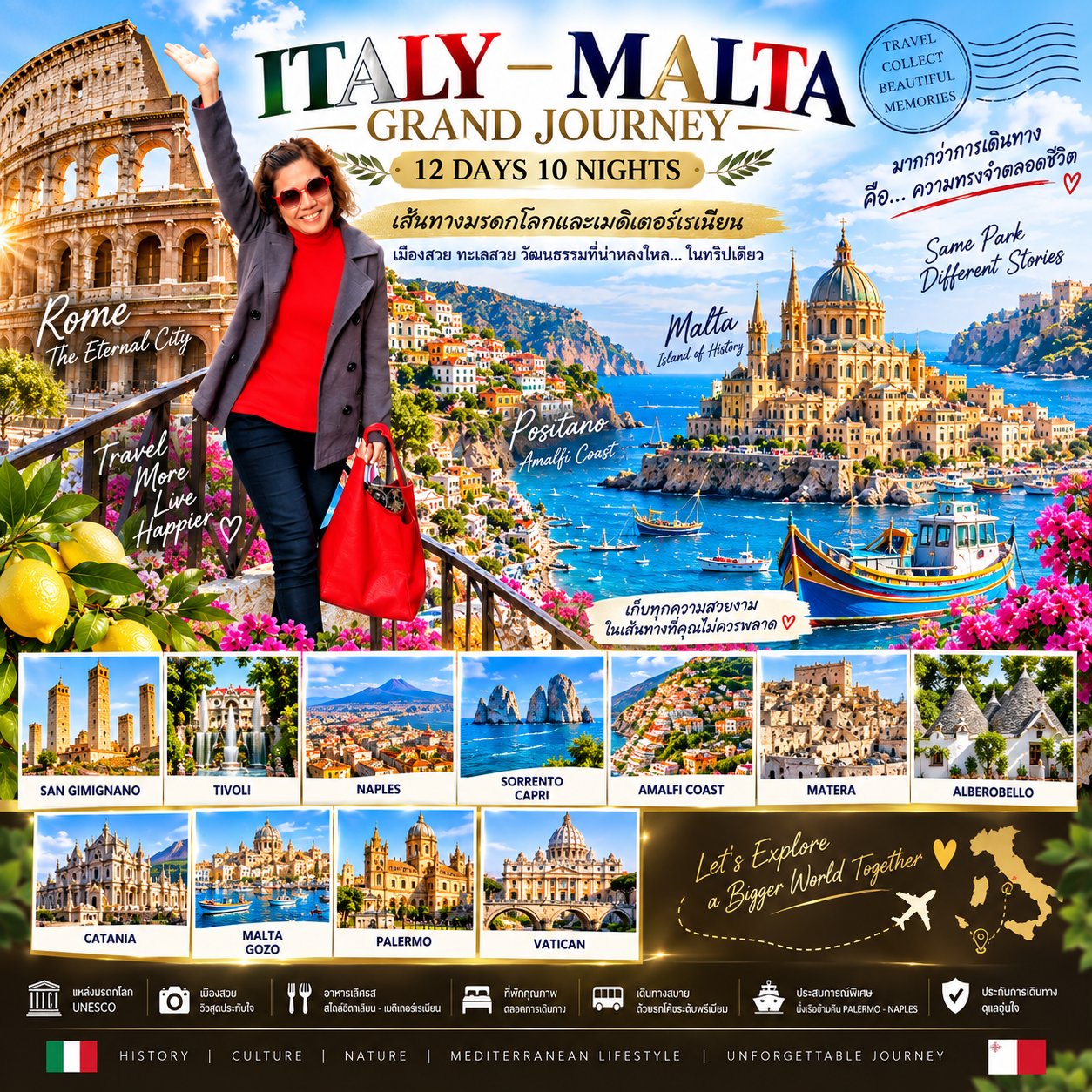 ITALY – MALTA GRAND JOURNEY